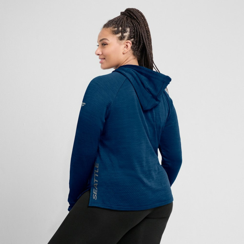 Seattle Kraken Fanatics Women's Authentic Pro Pullover Hoodie Discount