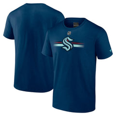 Seattle Kraken Fanatics Authentic Pro Secondary Logo T-Shirt Sale