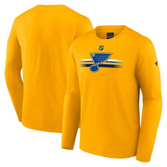 St. Louis Blues Fanatics Authentic Pro Primary Long Sleeve T-Shirt Sale