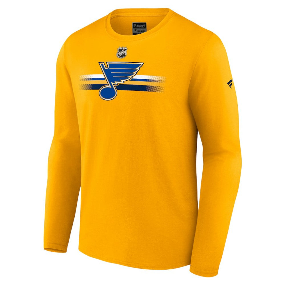 St. Louis Blues Fanatics Authentic Pro Primary Long Sleeve T-Shirt Sale