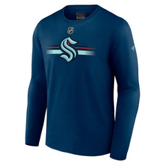 Seattle Kraken Fanatics Authentic Pro Secondary Long Sleeve T-Shirt Discount