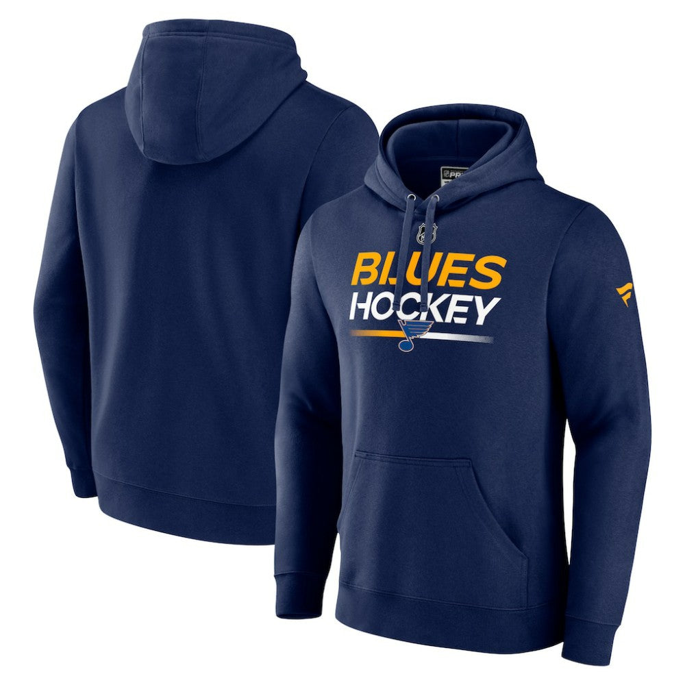 St. Louis Blues Fanatics Authentic Pro Pullover Hoodie Discount
