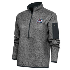 Colorado Avalanche Antigua Women's Team Logo Fortune Quarter-Zip Jacket For Sale