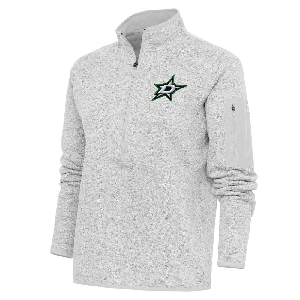 Dallas Stars Antigua Women's Team Logo Fortune Quarter-Zip Jacket Outlet