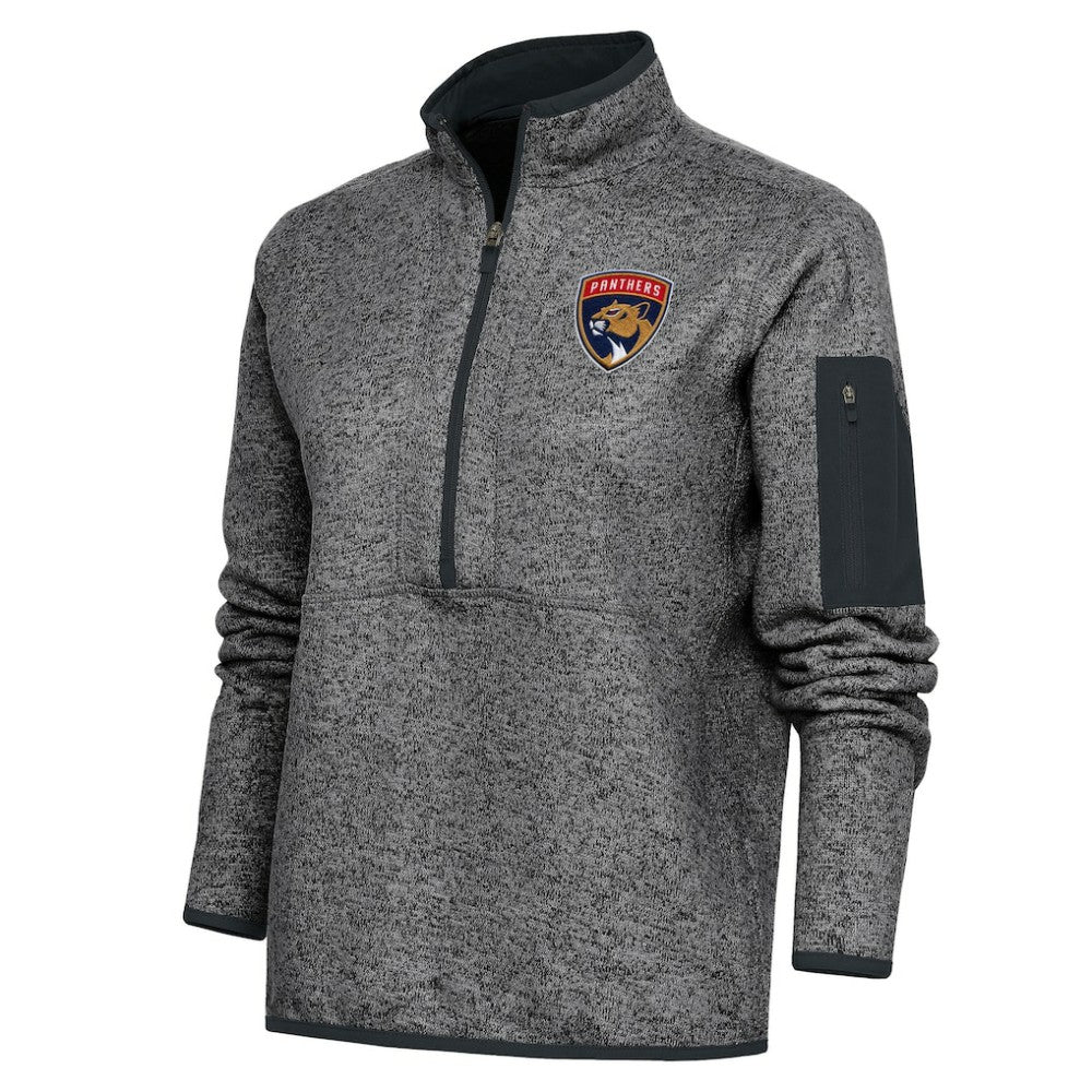 Florida Panthers Antigua Women's Team Logo Fortune Quarter-Zip Jacket Outlet