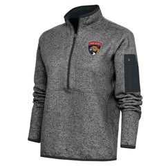Florida Panthers Antigua Women's Team Logo Fortune Quarter-Zip Jacket Outlet