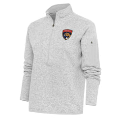 Florida Panthers Antigua Women's Team Logo Fortune Quarter-Zip Jacket For Sale