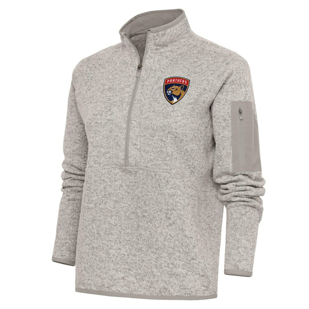 Florida Panthers Antigua Women's Team Logo Fortune Quarter-Zip Jacket Discount
