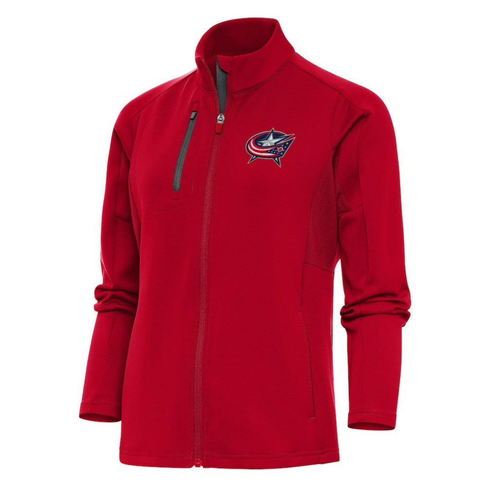 Columbus Blue Jackets Antigua Women's Team Logo Generation Full-Zip Jacket Discount