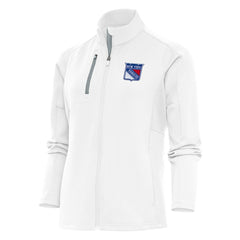 New York Rangers Antigua Women's Team Logo Generation Full-Zip Jacket Outlet
