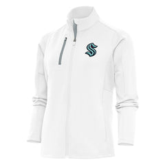 Seattle Kraken Antigua Women's Team Logo Generation Full-Zip Jacket Outlet