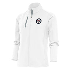 Winnipeg Jets Antigua Women's Team Logo Generation Full-Zip Jacket For Sale