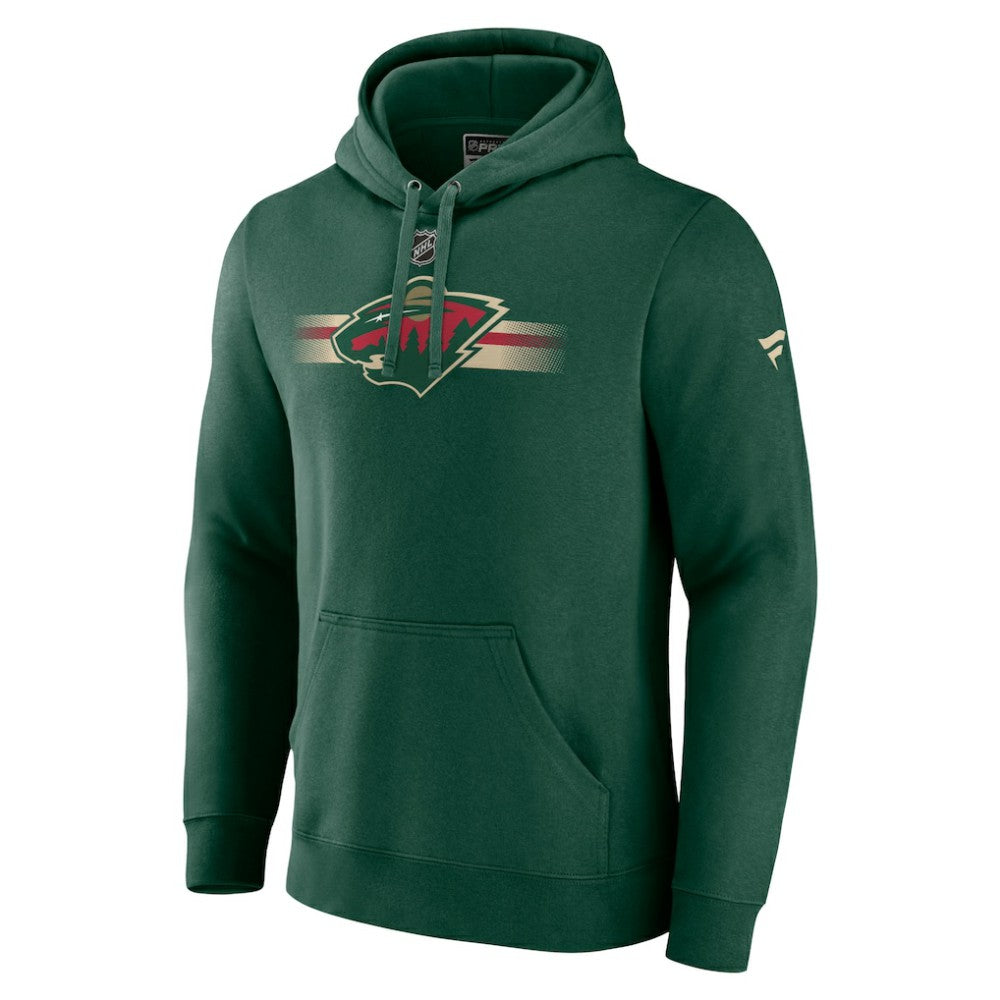 Minnesota Wild Fanatics Authentic Pro Secondary Pullover Hoodie On Sale