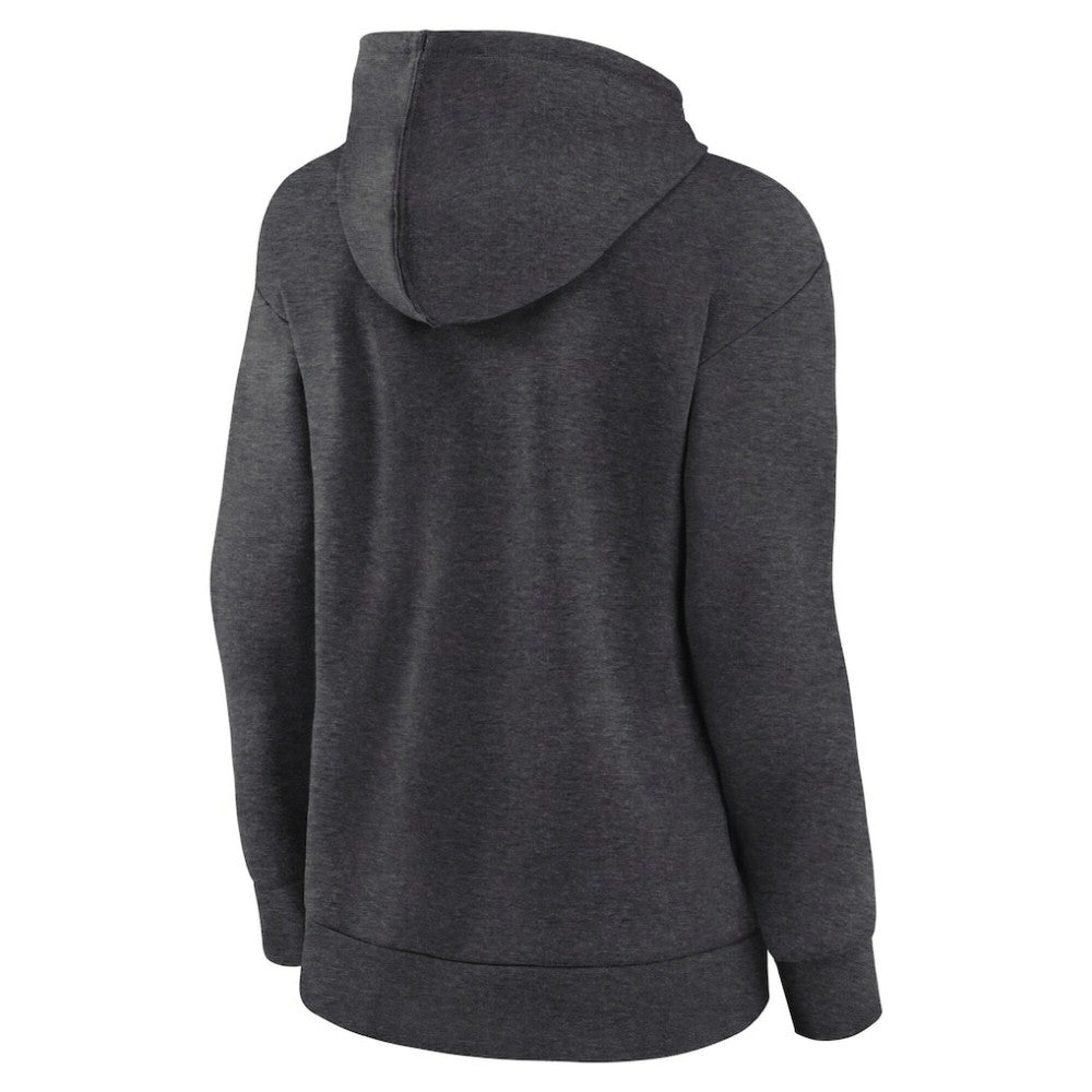 Vancouver Canucks Fanatics Women's Authentic Pro Core Secondary Fleece Pullover Hoodie For Sale