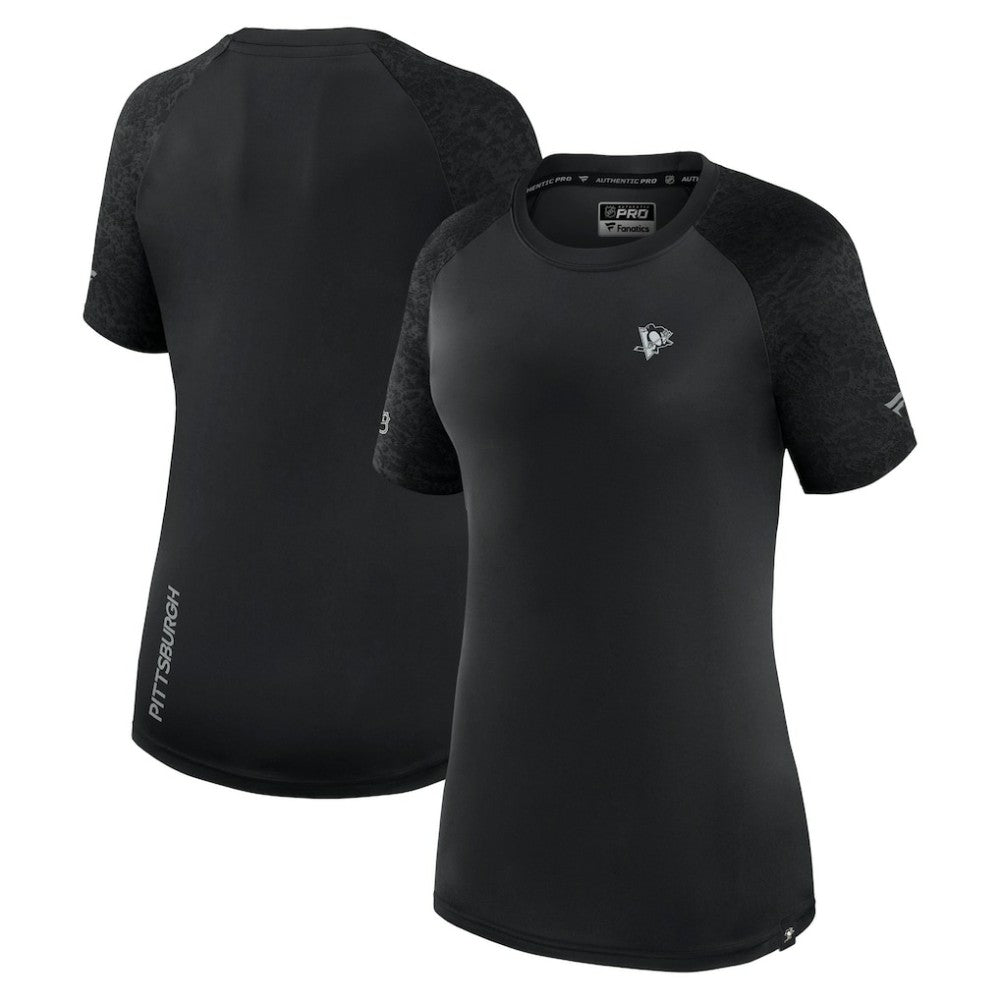 Pittsburgh Penguins Fanatics Women's Authentic Pro Tech T-Shirt Online