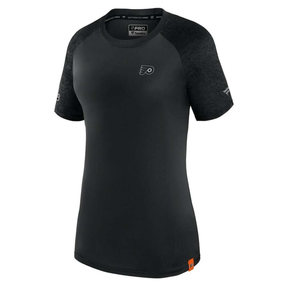 Philadelphia Flyers Fanatics Women's Authentic Pro Tech T-Shirt For Sale