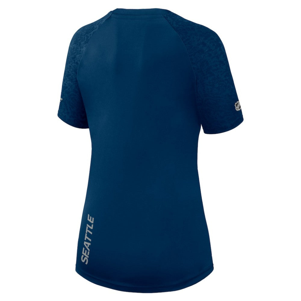 Seattle Kraken Fanatics Women's Authentic Pro Tech T-Shirt Discount