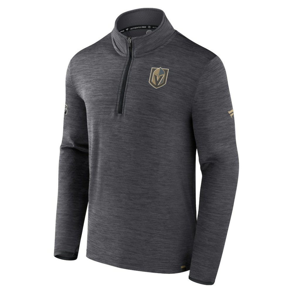 Vegas Golden Knights Fanatics Authentic Pro Quarter-Zip Pullover Top On Sale