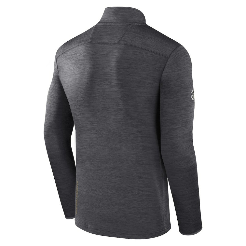 Vegas Golden Knights Fanatics Authentic Pro Quarter-Zip Pullover Top On Sale
