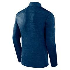 Seattle Kraken Fanatics Authentic Pro Quarter-Zip Pullover Top For Sale