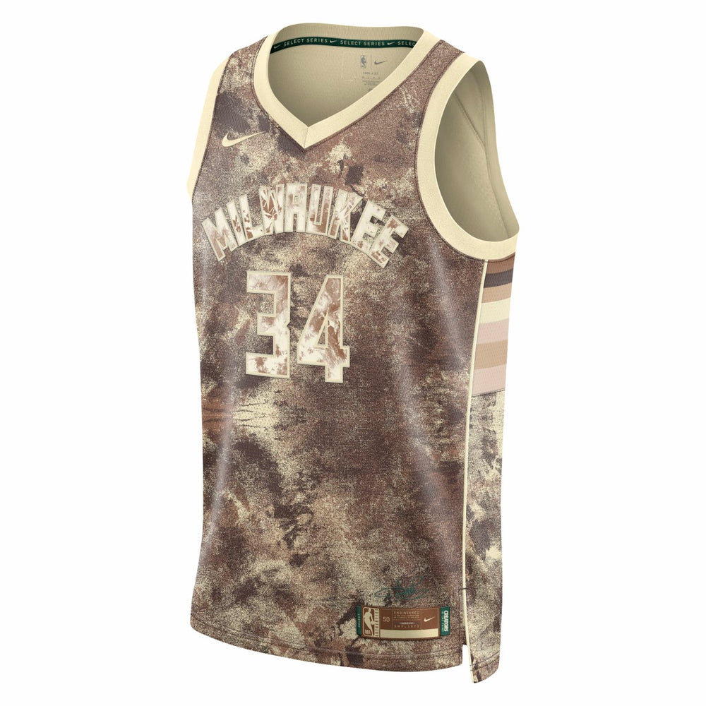Giannis Antetokounmpo Milwaukee Bucks Unisex Select Series Swingman Jersey On Sale