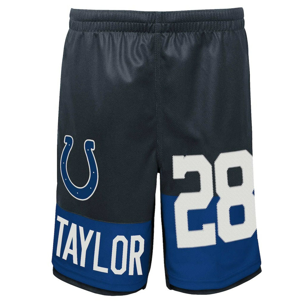 Indianapolis Colts  Jonathan Taylor  Youth Player Name & Number Shorts