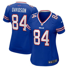 Buffalo Bills Nike Zach Davidson  Women's Game Player Jersey
