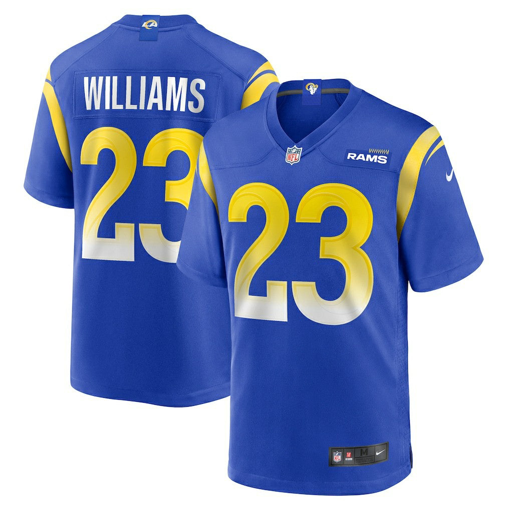 Los Angeles Rams Nike Kyren Williams  Game Player Jersey