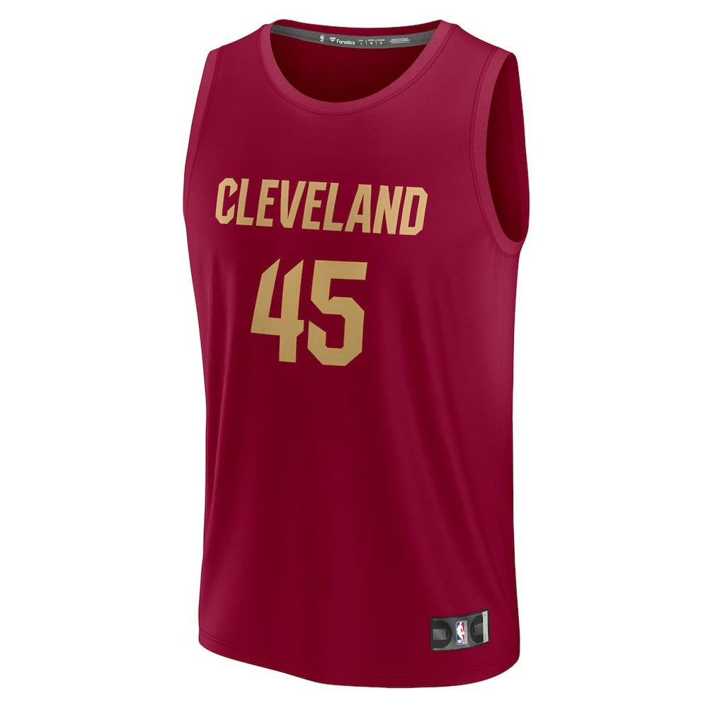 Donovan Mitchell Cleveland Cavaliers Fast Break Replica Jersey sale On Sale