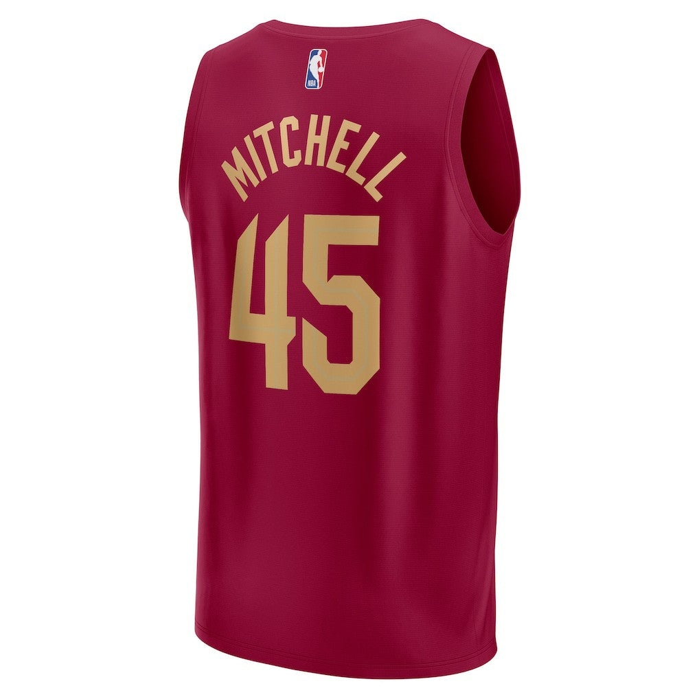 Donovan Mitchell Cleveland Cavaliers Fast Break Replica Jersey sale On Sale