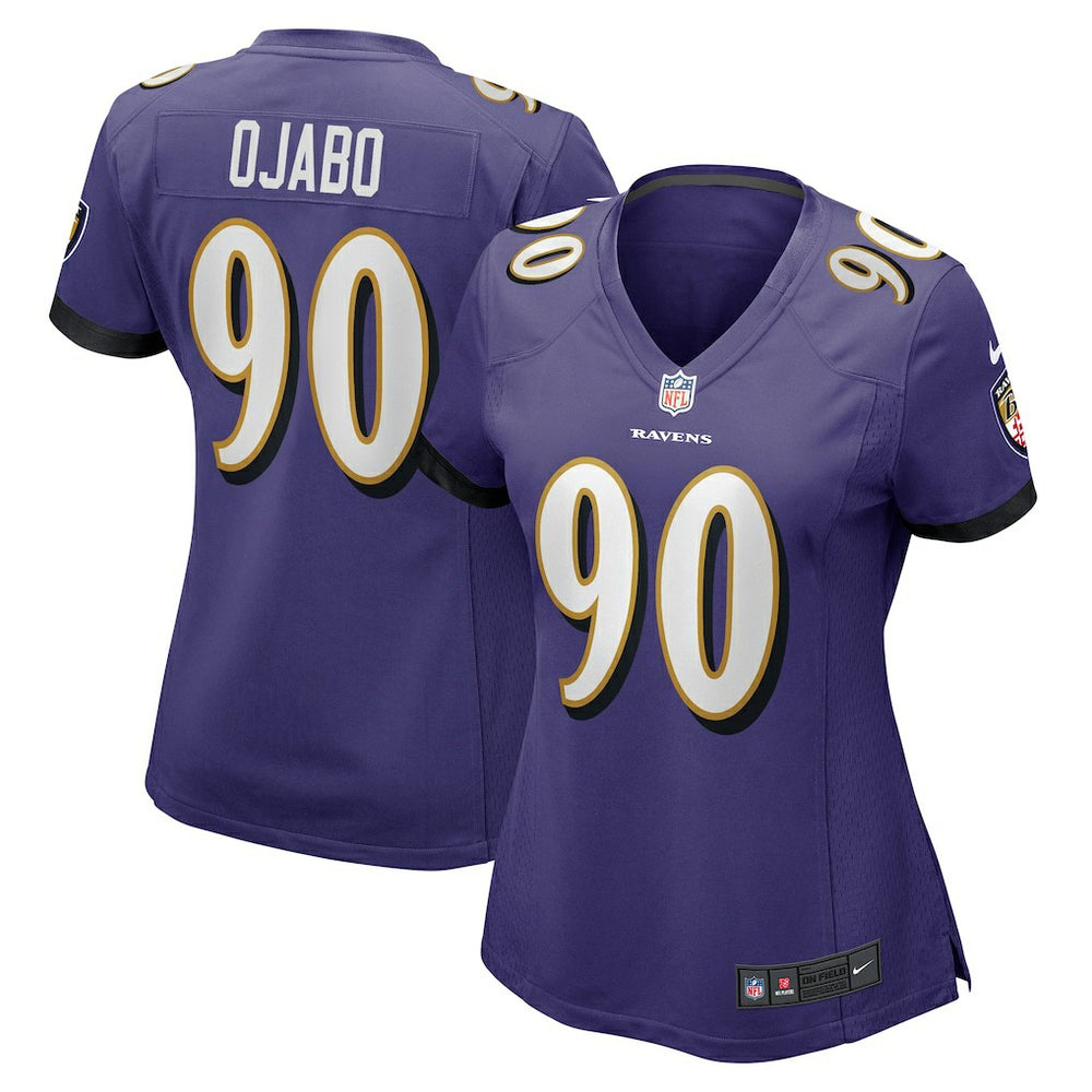 Baltimore Ravens Nike David Ojabo  Women's Game Player Jersey