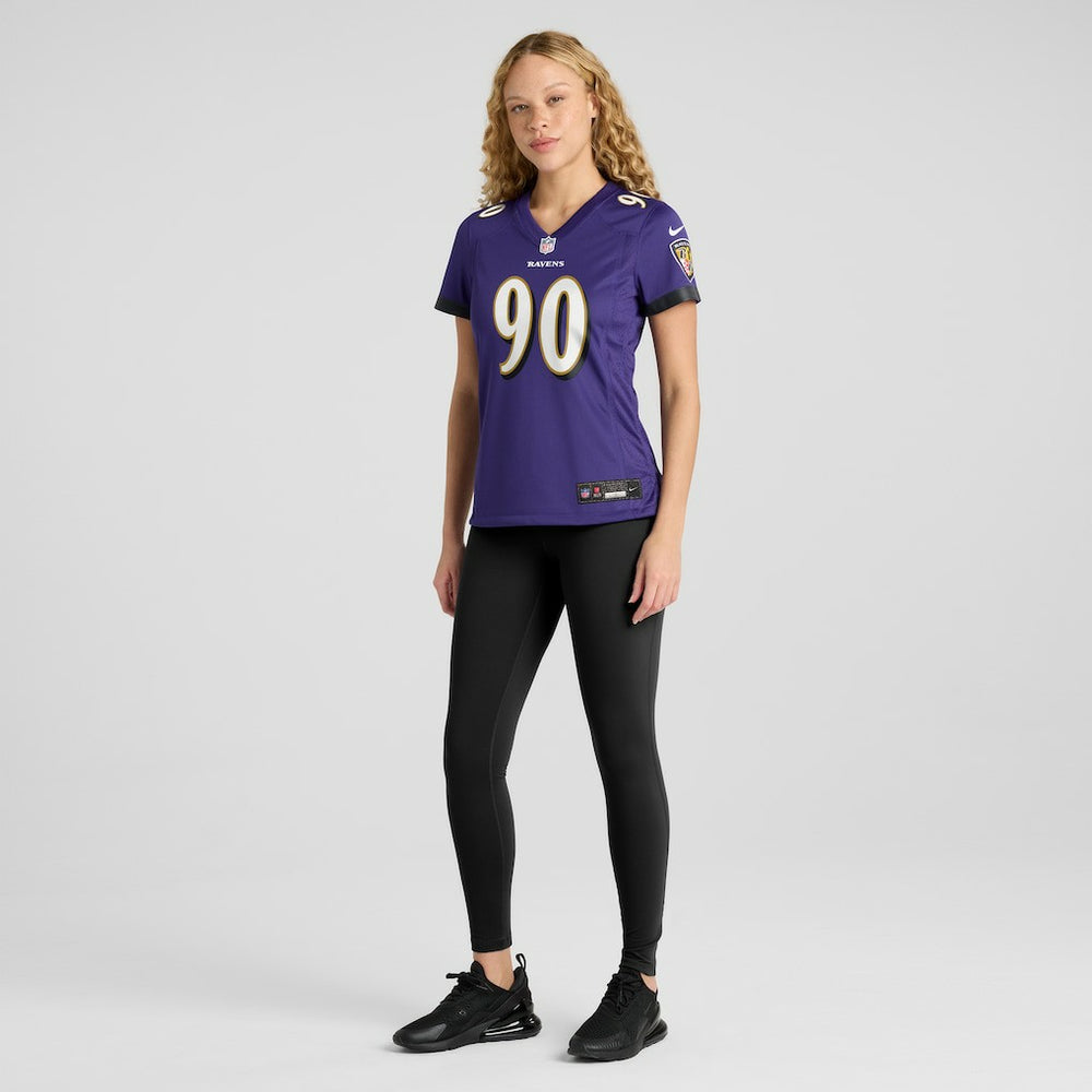 Baltimore Ravens Nike David Ojabo  Women's Game Player Jersey