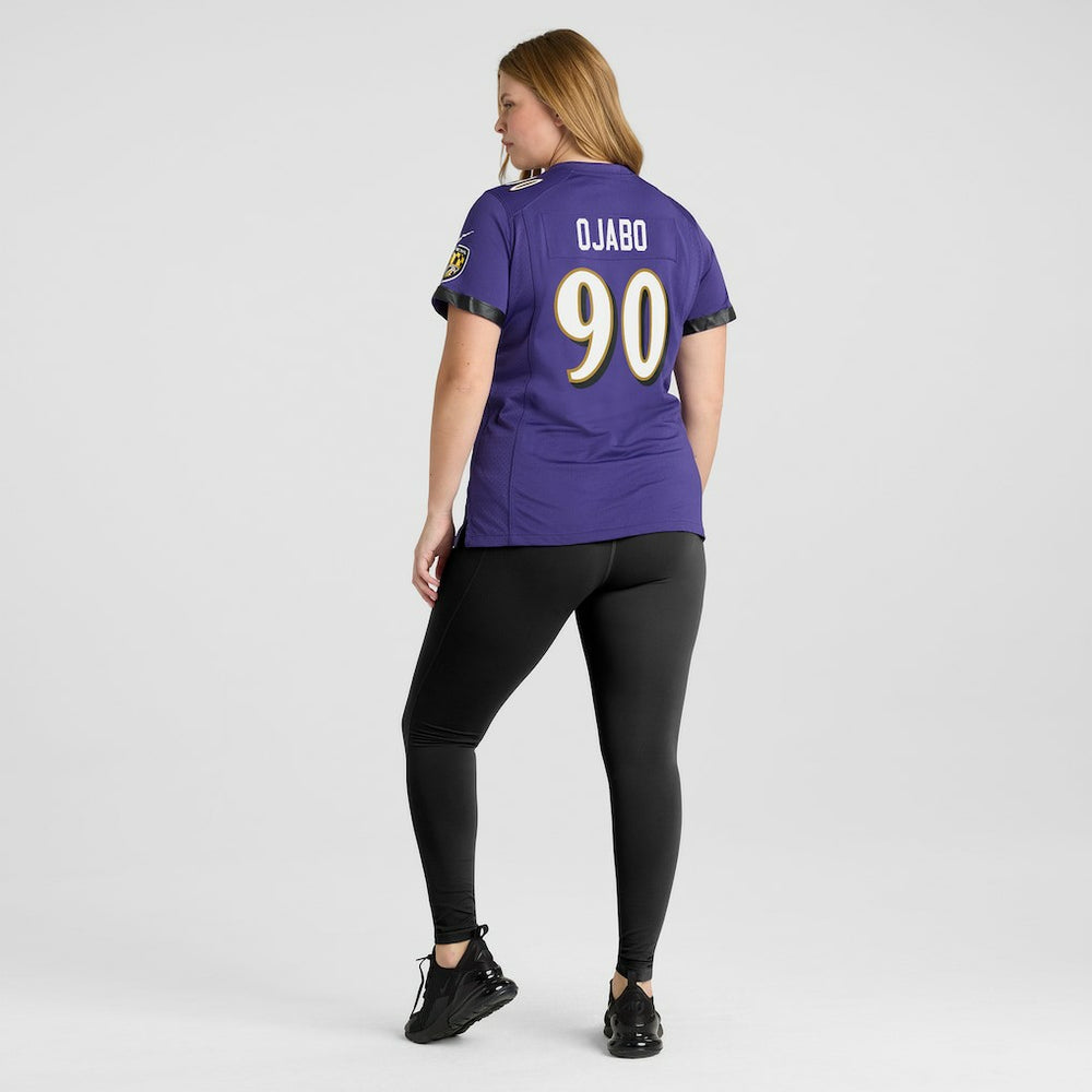 Baltimore Ravens Nike David Ojabo  Women's Game Player Jersey
