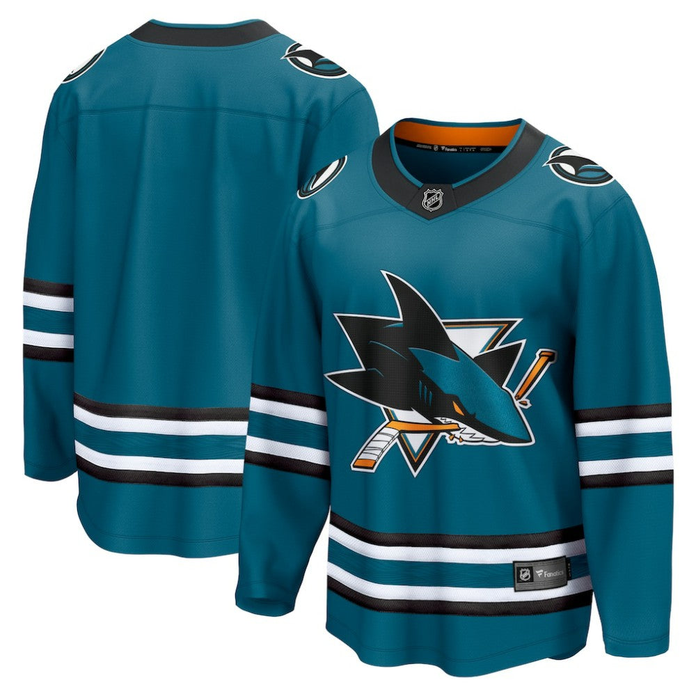 San Jose Sharks Fanatics Home Breakaway Jersey Online