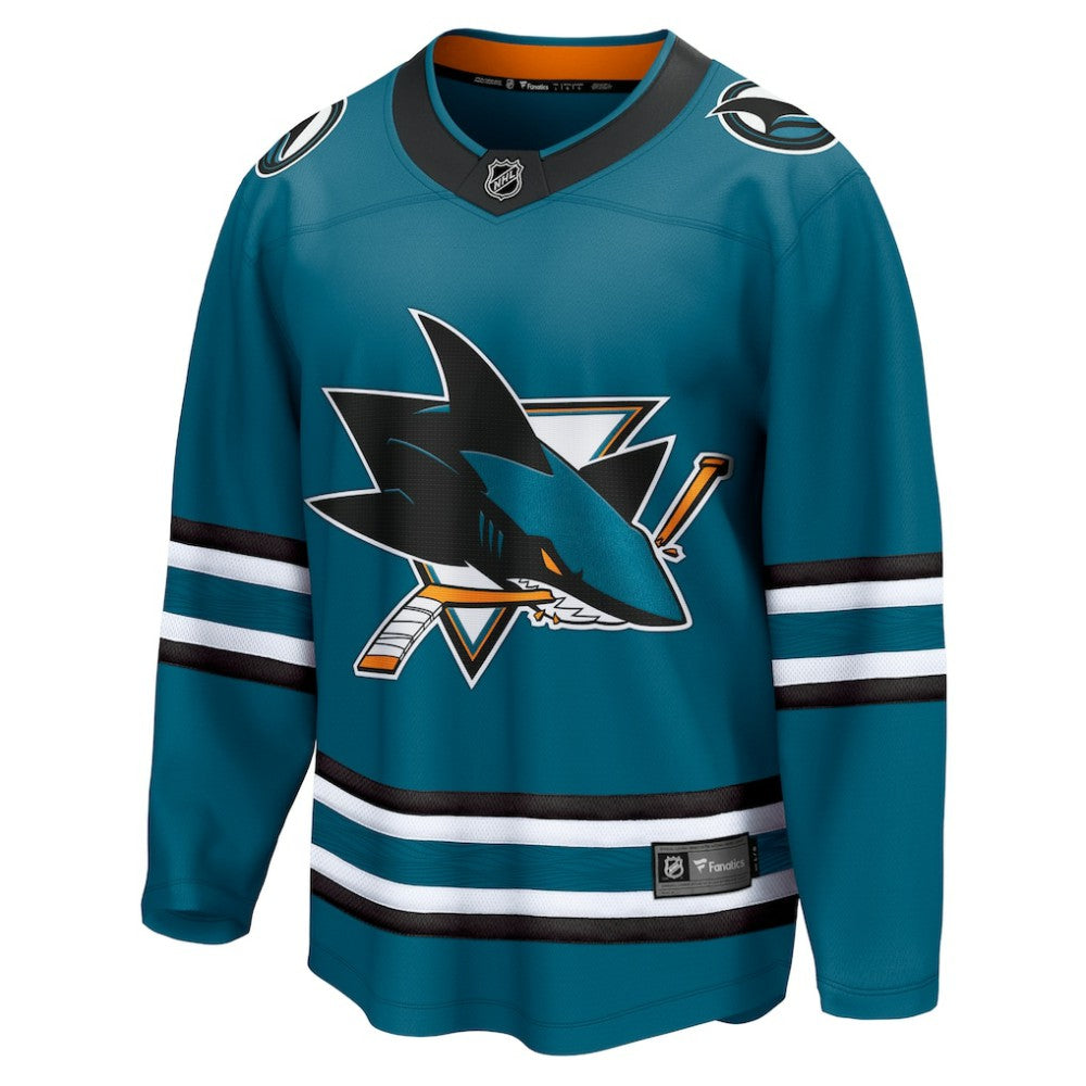 San Jose Sharks Fanatics Home Breakaway Jersey Online