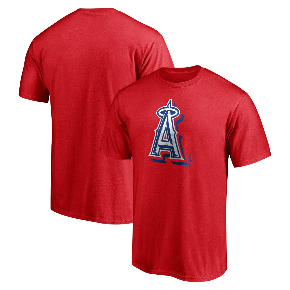 Los Angeles Angels Red White and Team T-Shirt | MLB Shop