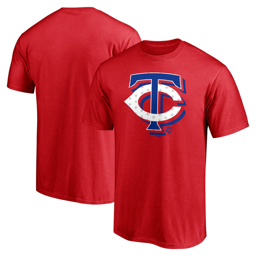 Minnesota Twins Red White and Team T-Shirt | MLB Discount