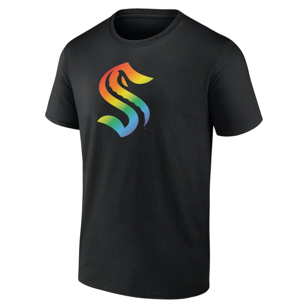 Seattle Kraken Pride Logo T-Shirt Outlet