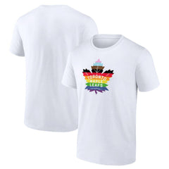 Toronto Maple Leafs Team Pride Logo T-Shirt Discount