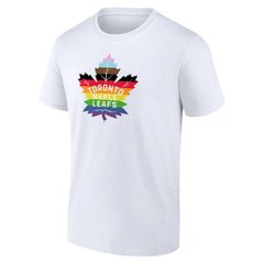 Toronto Maple Leafs Team Pride Logo T-Shirt Discount
