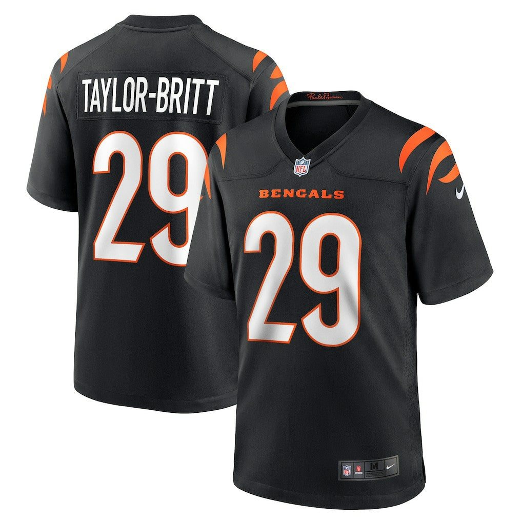 Cincinnati Bengals Nike Cam Taylor-Britt  Game Player Jersey