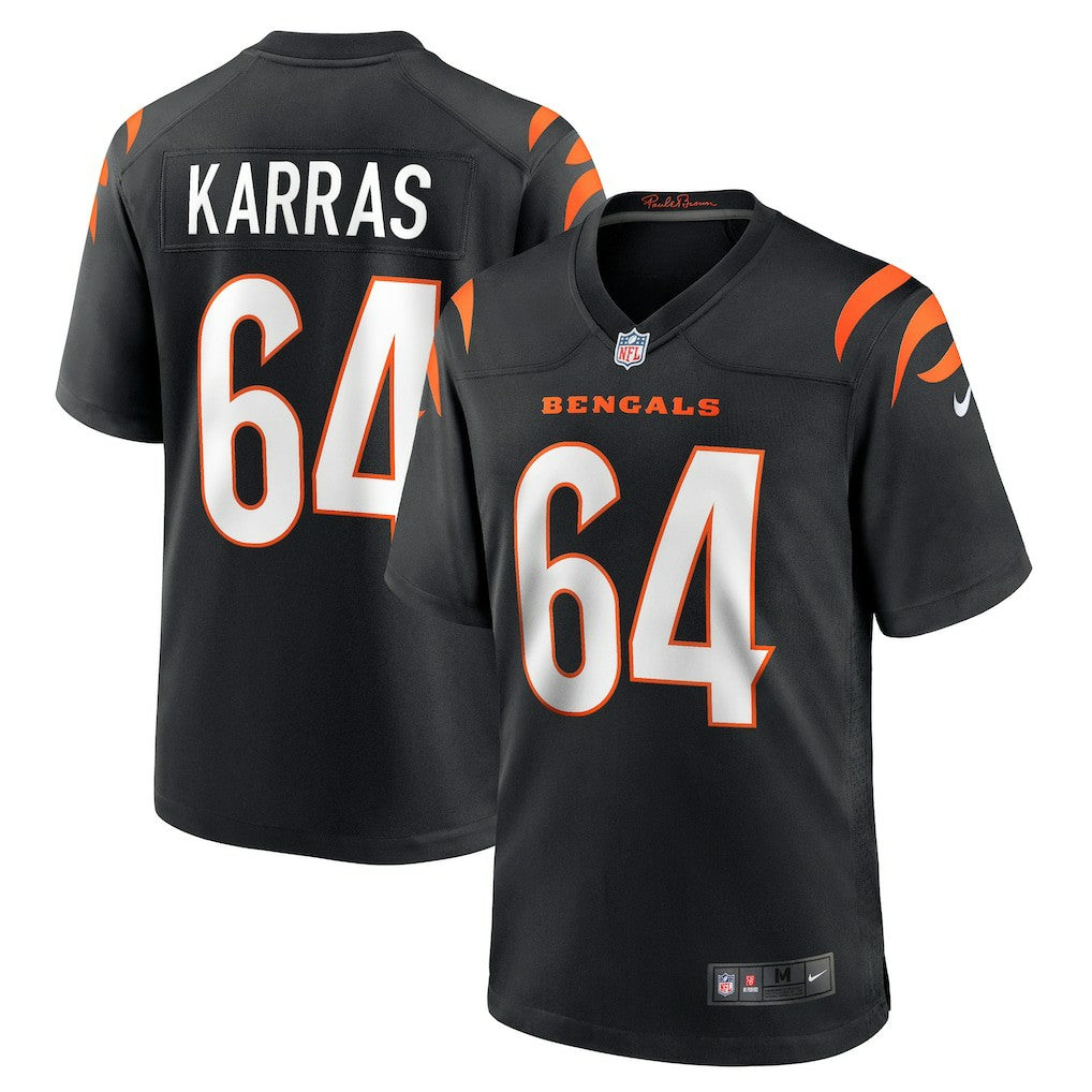 Cincinnati Bengals Nike Ted Karras  Game Player Jersey