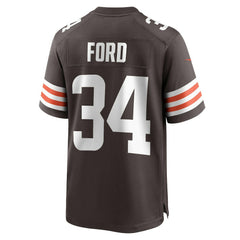 Cleveland Browns Nike Jerome Ford  Game Player Jersey