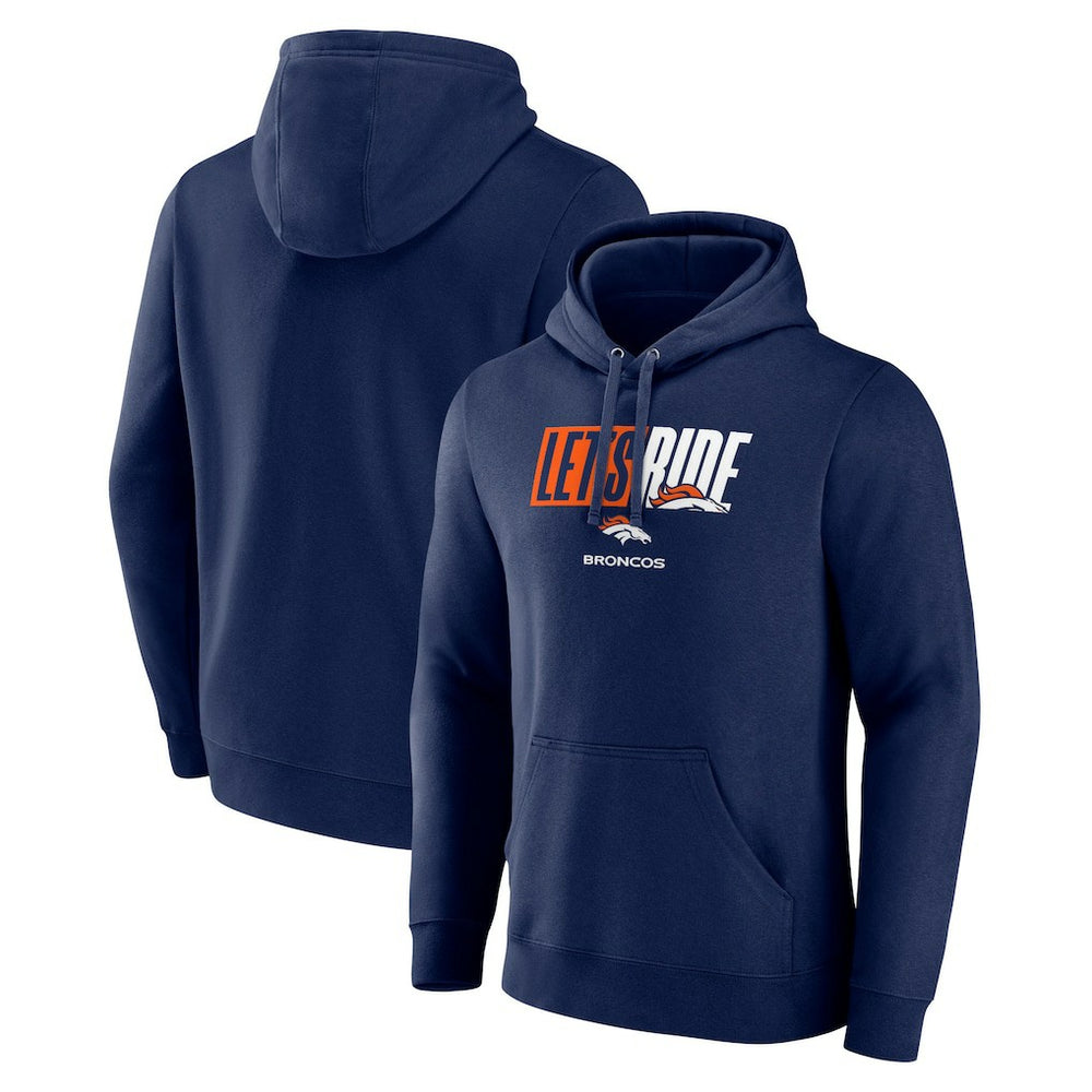 Denver Broncos  Let's Ride Pullover Hoodie
