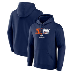 Denver Broncos  Let's Ride Pullover Hoodie