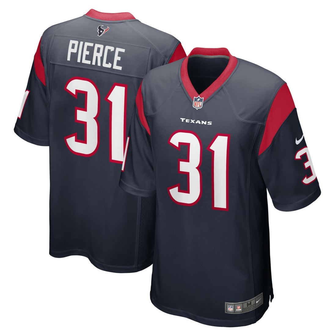 Houston Texans Nike Dameon Pierce  Game Player Jersey