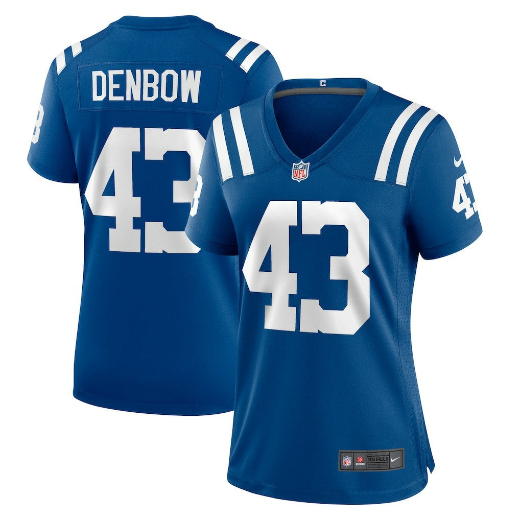 Indianapolis Colts Nike Trevor Denbow  Women's Game Player Jersey