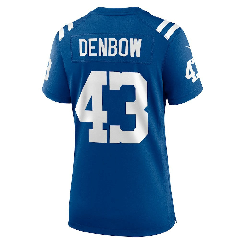 Indianapolis Colts Nike Trevor Denbow  Women's Game Player Jersey