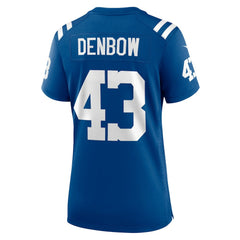 Indianapolis Colts Nike Trevor Denbow  Women's Game Player Jersey