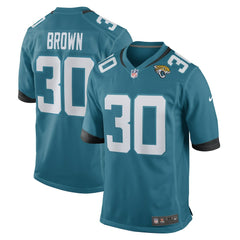 Jacksonville Jaguars Nike Montaric Brown  Game Player Jersey